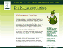Tablet Screenshot of diekunstzumleben.com